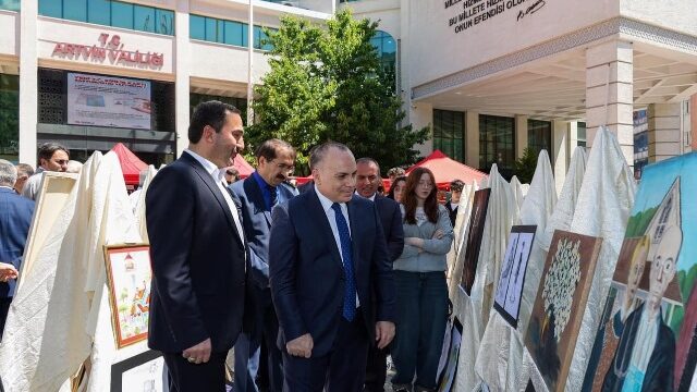 Artvin Güzel Sanatlar Lisesi Yıl Sonu Sergisi