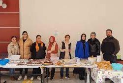 Okul ve öğrencilere destek amaçlı kermes düzenlendi