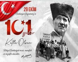 101. CUMHURİYET BAYRAMIMIZ KUTLU OLSUN