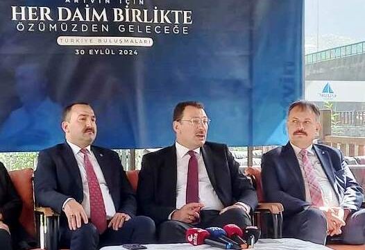 Korumalı: AK Parti Genel Başkan Yardımcısı Seçim İşleri Başkanı Yavuz, “Türkiye Buluşmaları” kapsamında Artvin’e geldi