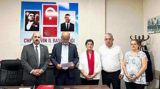 CHP Artvin İl Başkanlığı, “Çocuklarımızın geleceği oyuncak edildi”