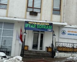 Korumalı: Artvin Belediyesinden “İftar Sofrası”